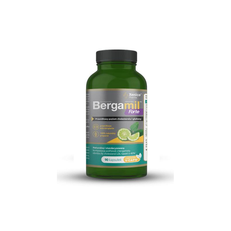 Bergamil forte, 90 kapsułek