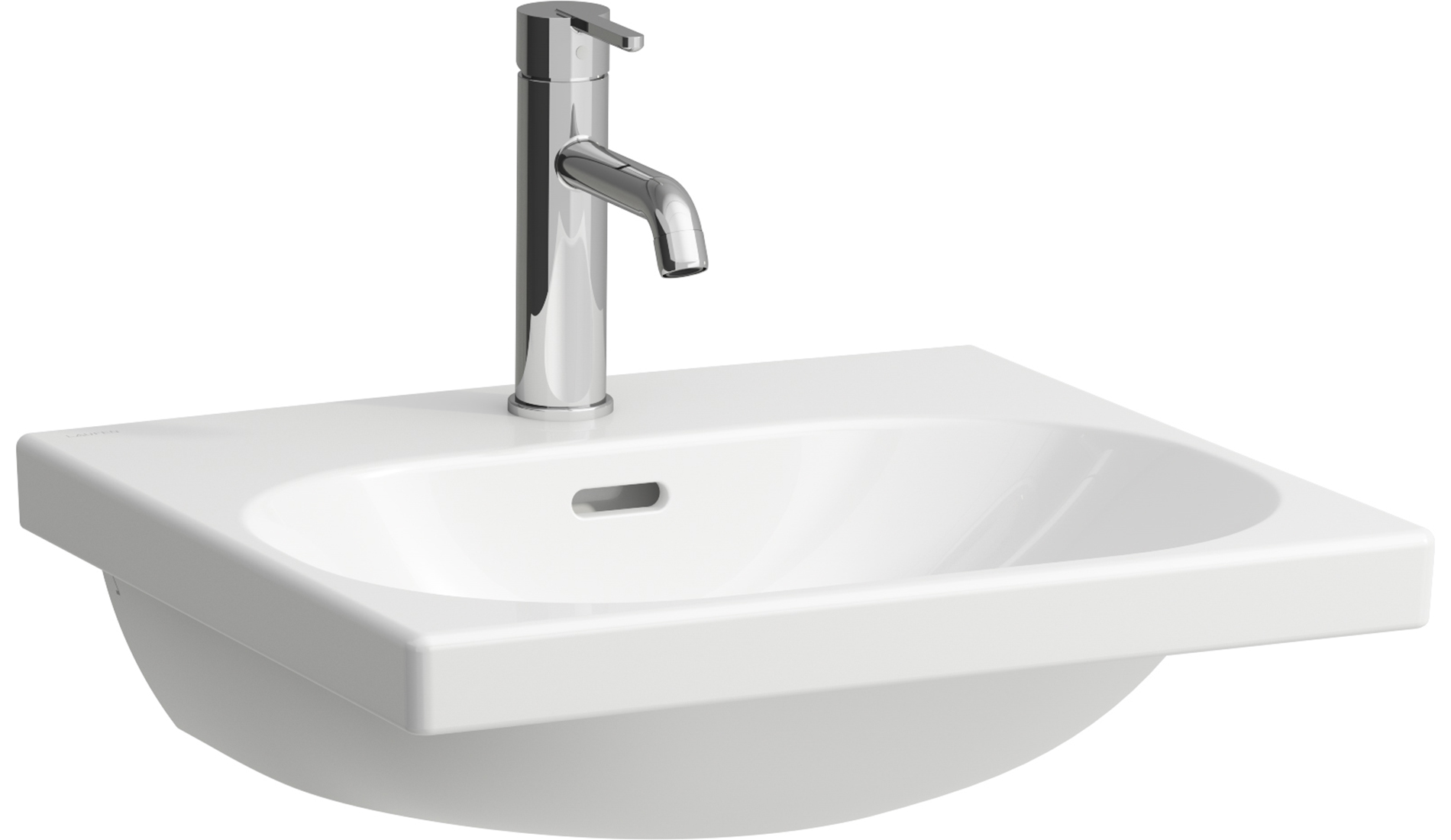 Laufen Lua umywalka 50x46 cm prostokątna ścienna biała H8160814001091