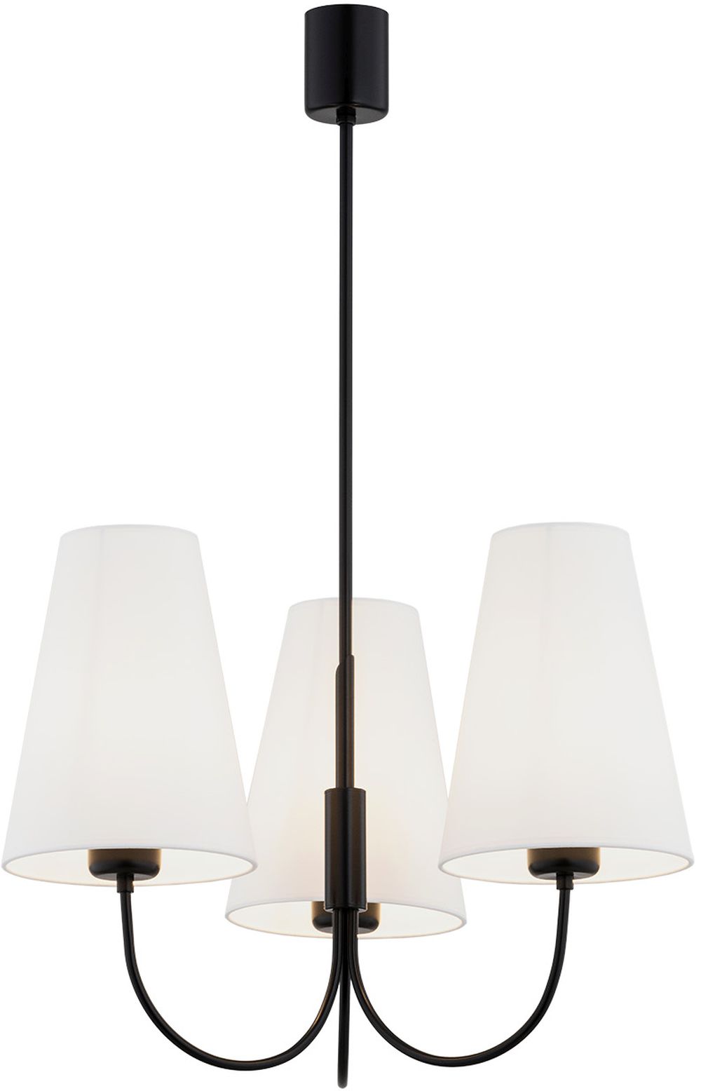 Argon Safiano lampa podsufitowa 3x15W biały/czarny 6268