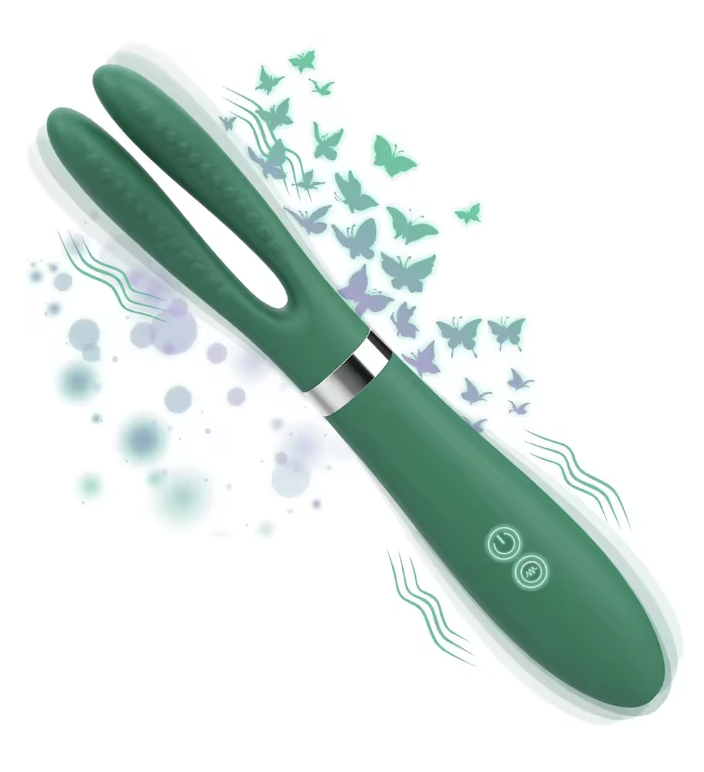 Wibrator łechtaczki Dildo z uszami króliczka 117