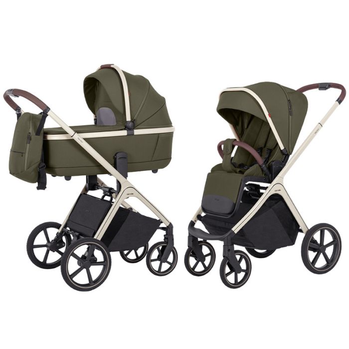 Carrello Vector - wózek głęboko-spacerowy 2w1-Deep Green