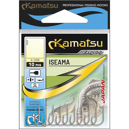 Kamatsu Haczyki Iseama Czarny Nikiel nr 8