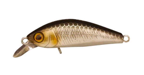 JACKALL wobler Chubby Minnow 35SP HL Silver & Black