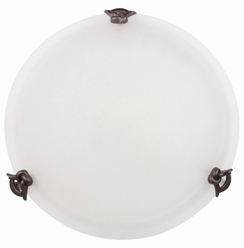Plafon sufitowy nowoczesny Candellux Eva patyna-biały 1 x E27 x 40W IP20 wym: 9 x 30 x 30 cm - 1 szt.