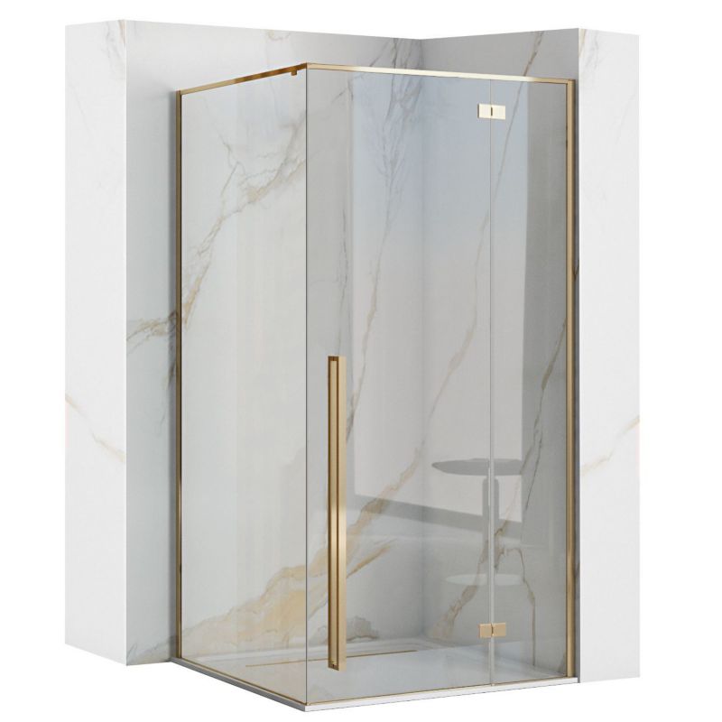 Kabina Prysznicowa Rea Fargo 100X80 Gold 80X100X195Cm 1 Szt