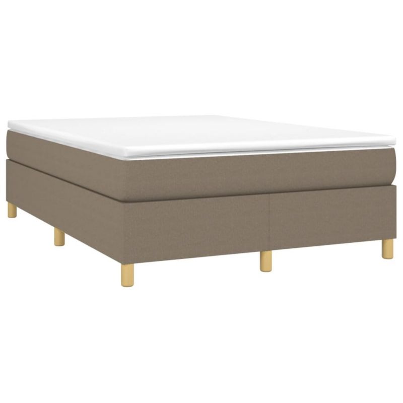 Łóżko tapicerowane WaszeMeble 140x190 cm Brązowe WM-3120957 1 szt.