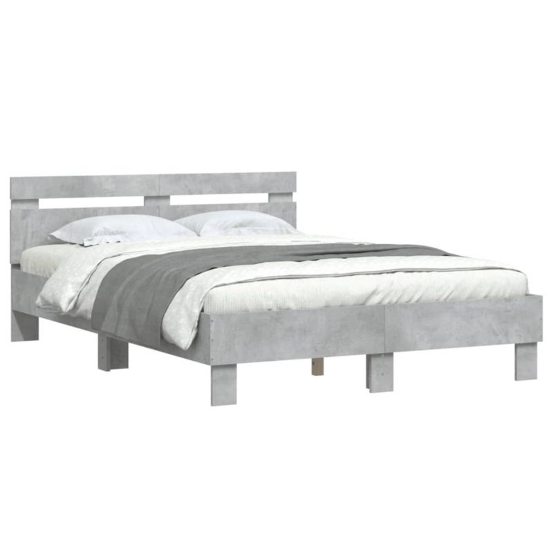 Łóżko drewniane WaszeMeble 120x200 cm szarość WM-3207430 1 szt.