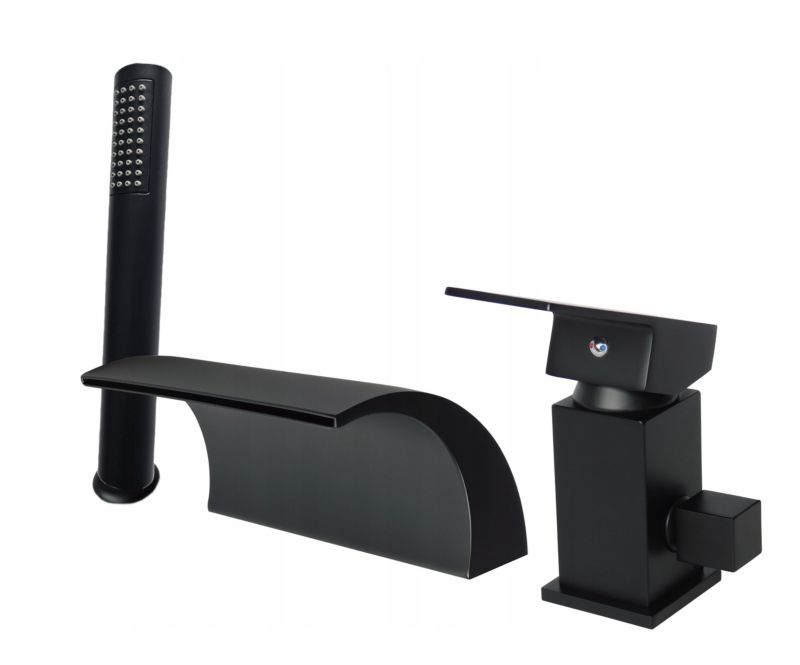 Bateria nawannowa Estiva KASKADA Black czarna 3-otworowa 1 szt.
