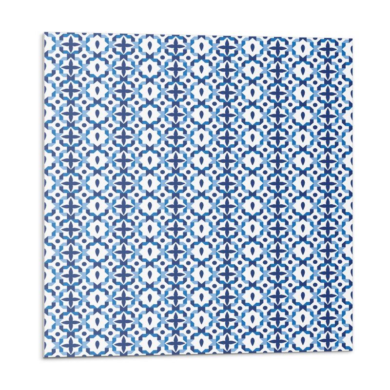 Kafelki samoprzylepne Wallfluent 50x50 cm Geometria w kwiatowych kształtach 4 szt.
