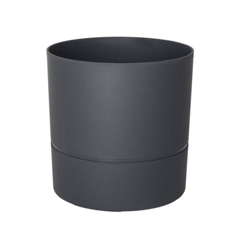 Donica Eda Plastiques Aquaduo antracyt 20 cm