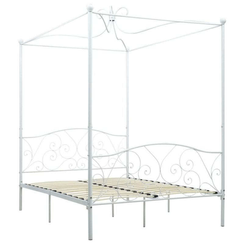 Łóżko metalowe WaszeMeble 140x200 cm biała WM-284471 1 szt.