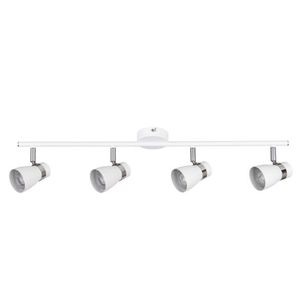 Oprawa sufitowa Kanlux Enali biały chromowany 4 x GU10 x 35W IP20 wym: 8 x 67 cm - 1 szt.