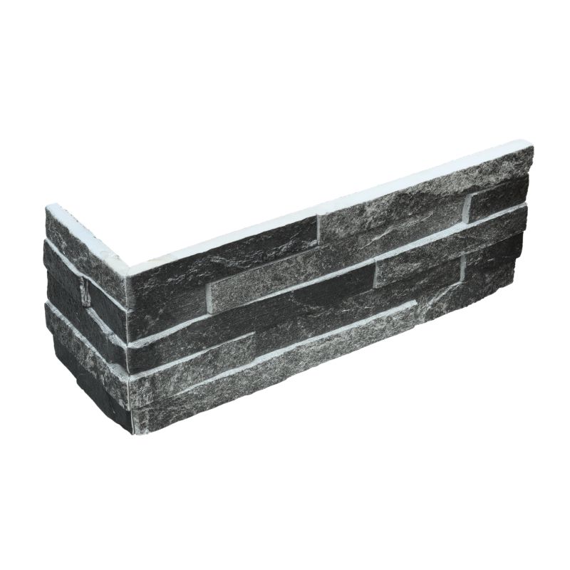 Kamień dekoracyjny MaxStone Mont Blanc Nero narożnik 0,82 mb 1 op.