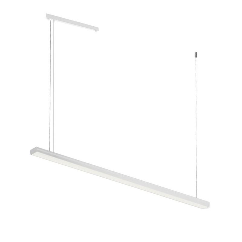 Lampa wisząca Shilo Hiate 8534 biała nowoczesna wbudowany LED 30W 1 szt.