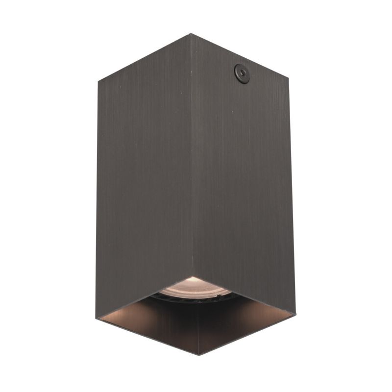 Spot oprawa sufitowa Italux Ander brązowy nowoczesna 1 x GU10 x 10W IP20 wym: 10 x 5,8 x 5,8 cm - 1 szt.