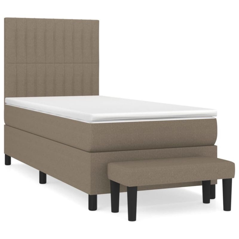 Łóżko kontynentalne WaszeMeble 90x200 Brązowe WM-3136729 1 szt.