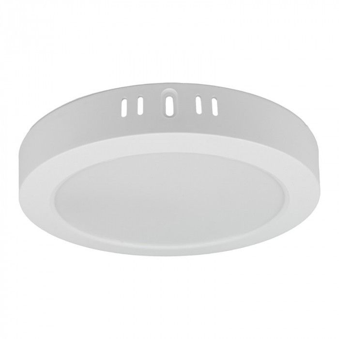 Spot Ecolight Downlight biały klosz mleczny LED 18W 4000K 1980lm IP20 wym: 3,1 x 22 x 22 cm tworzywo sztuczne - 1 szt.