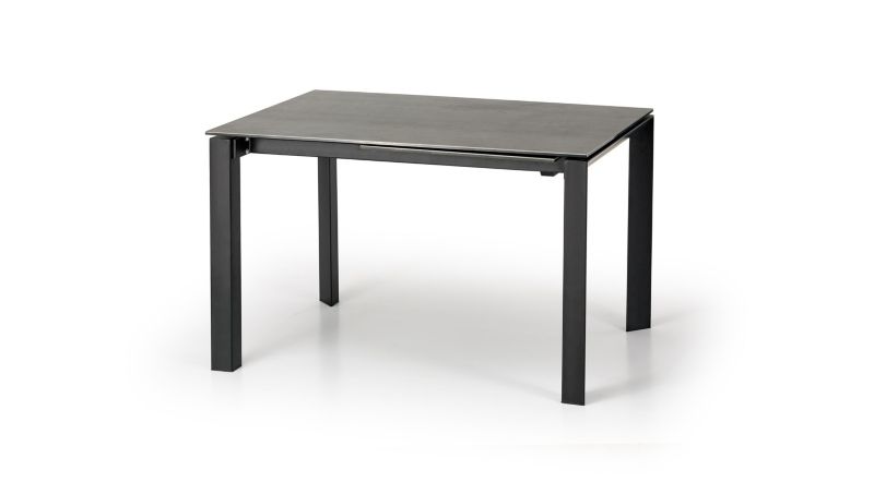 Stół Halmar HORIZON 120(180)x85 rozkładany szary/czarny 1 szt