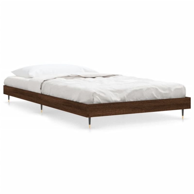 Łóżko metalowe WaszeMeble 100x200 cm brązowy WM-832164 1 szt.