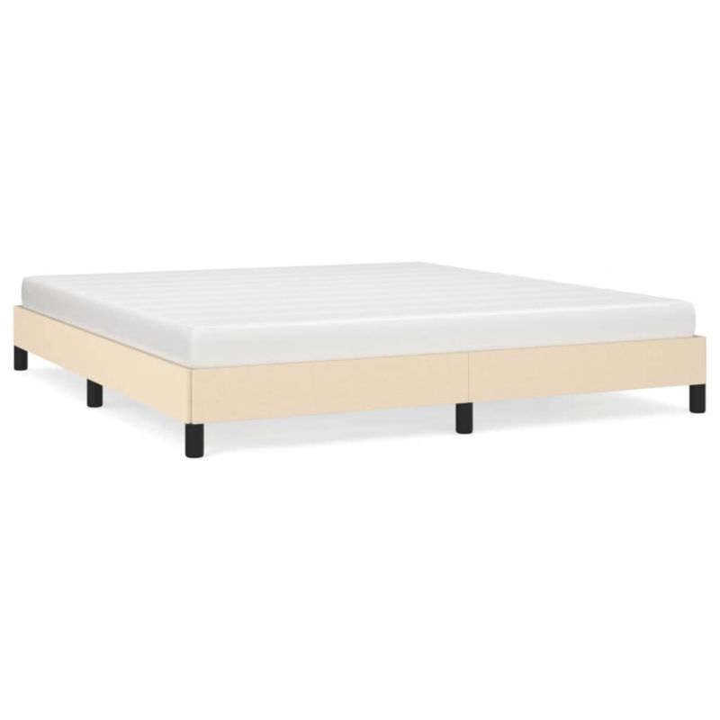 Łóżko tapicerowane WaszeMeble 180x200 cm kremowa WM-346741 1 szt.