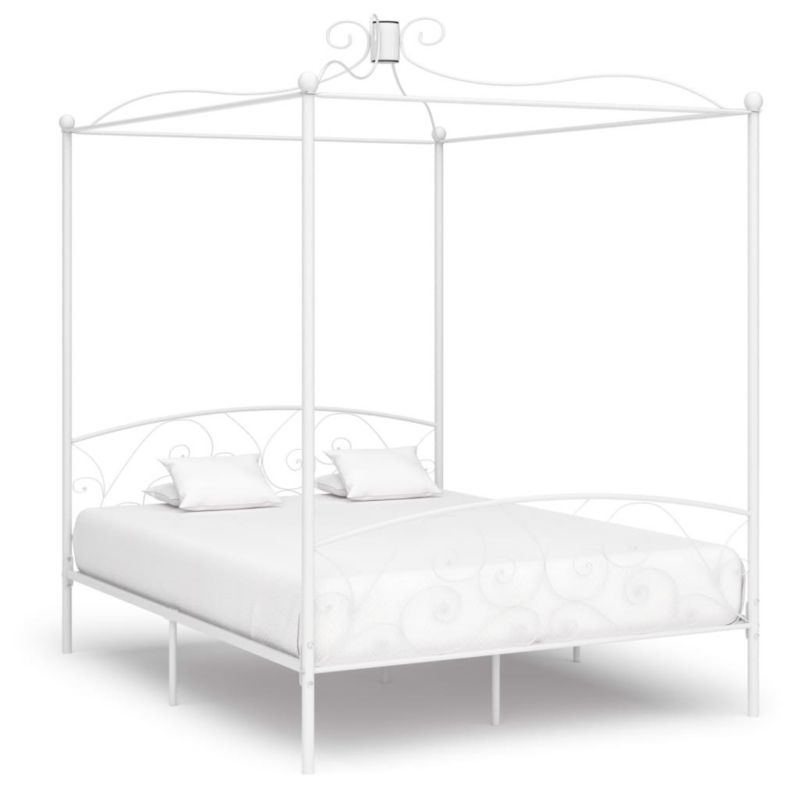Łóżko metalowe WaszeMeble 180x200 cm biała WM-284473 1 szt.