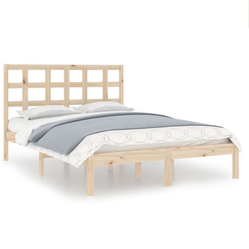 Łóżko drewniane WaszeMeble 120x190 cm brązowe WM-3105440 1 szt.