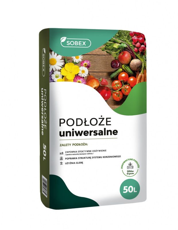 Podłoże uniwersalne 50L (B+R 2), SOBEX, 1 szt.