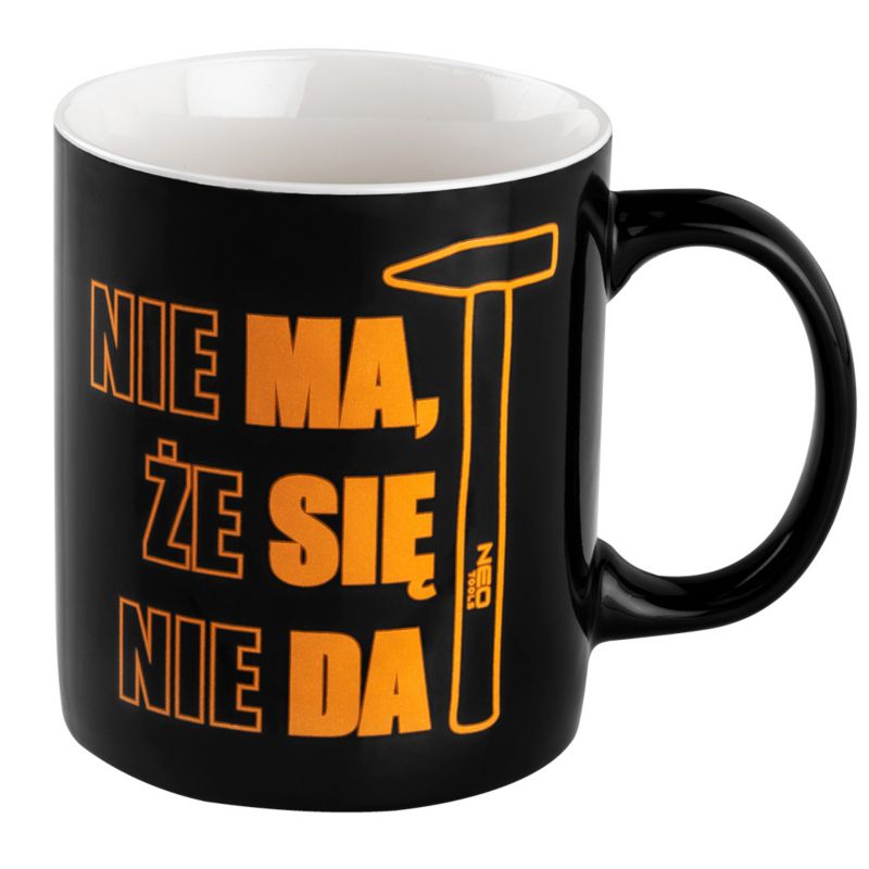 Kubek NEO TOOLS z nadrukiem MA SIĘ DA, 330ml 1 szt