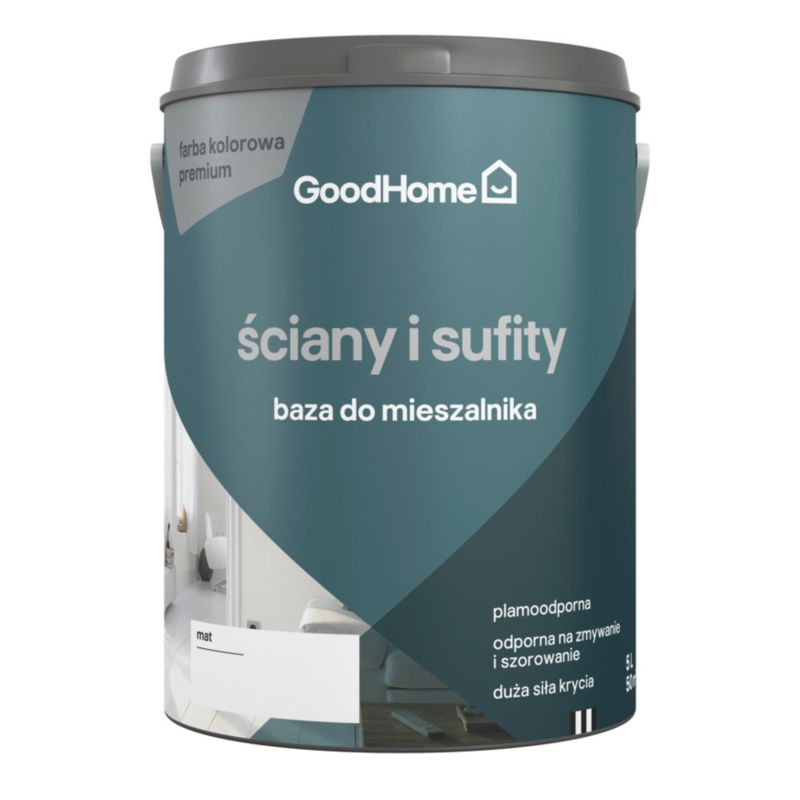 Baza GoodHome Premium Ściany i Sufity 5 l mat BA