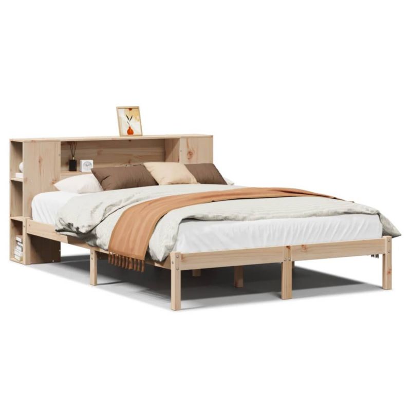 Łóżko drewniane WaszeMeble 120x190 cm brązowe WM-3321532 1 szt.