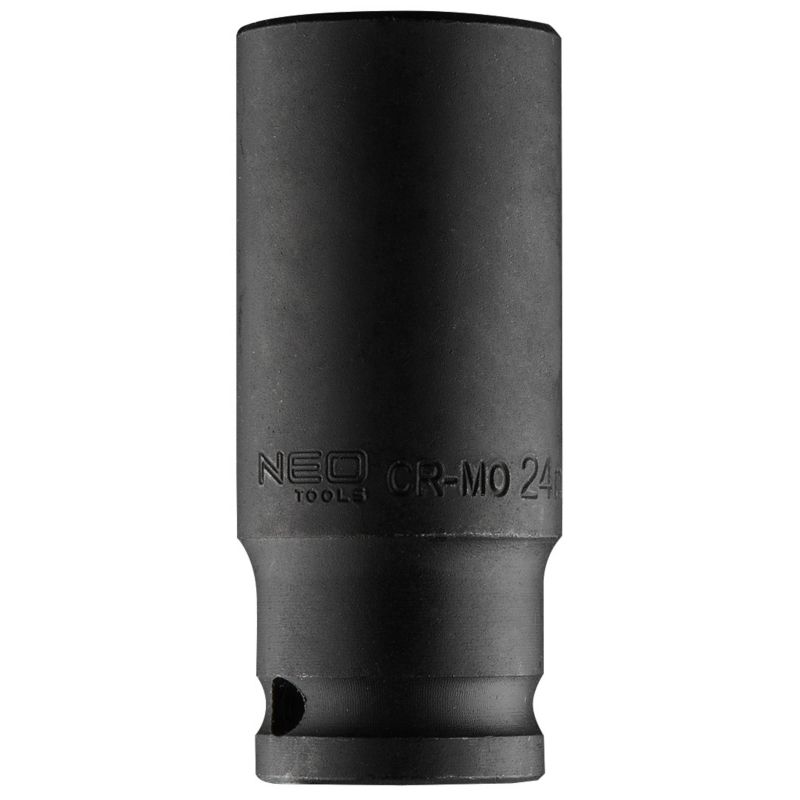 Nasadka udarowa NEO TOOLS 1/2" długa, 24 x 78mm , Cr-Mo 1 szt