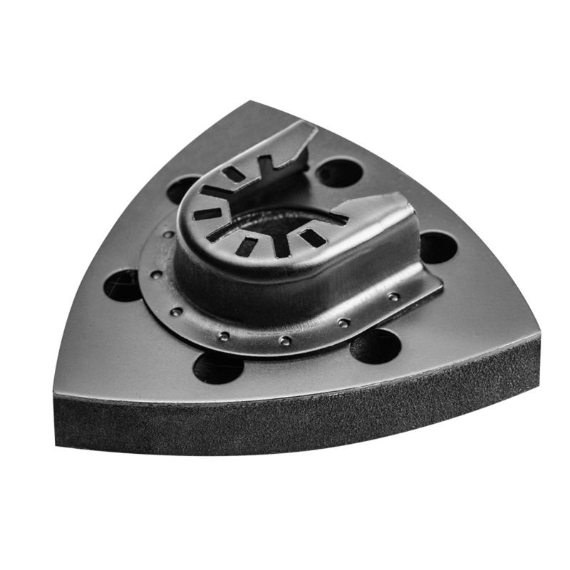 Stopa szlifierska GRAPHITE z rzepem 83 x 83 x 83 mm, szybkozłączna 1 szt