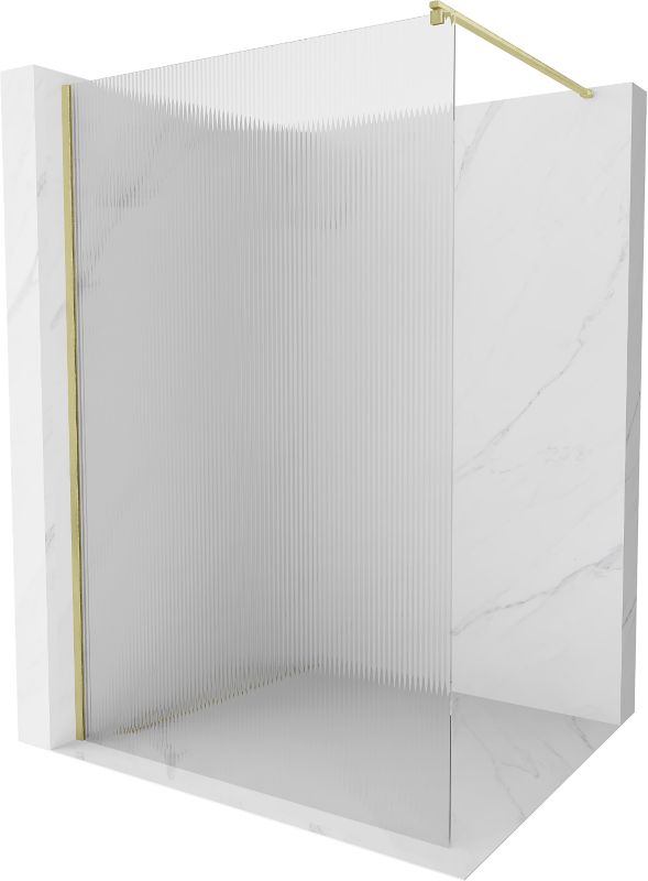 Ścianka prysznicowa Mexen Kioto złoty 120x200 cm 800-120-101-55-09 1 szt.