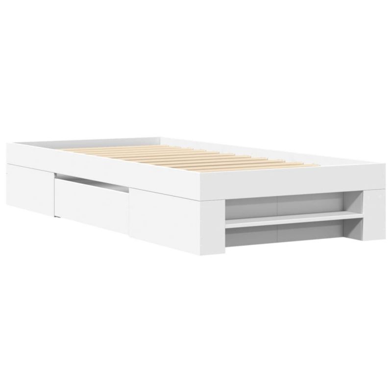 Łóżko drewniane WaszeMeble 75x190 cm biała WM-3295527 1 szt.
