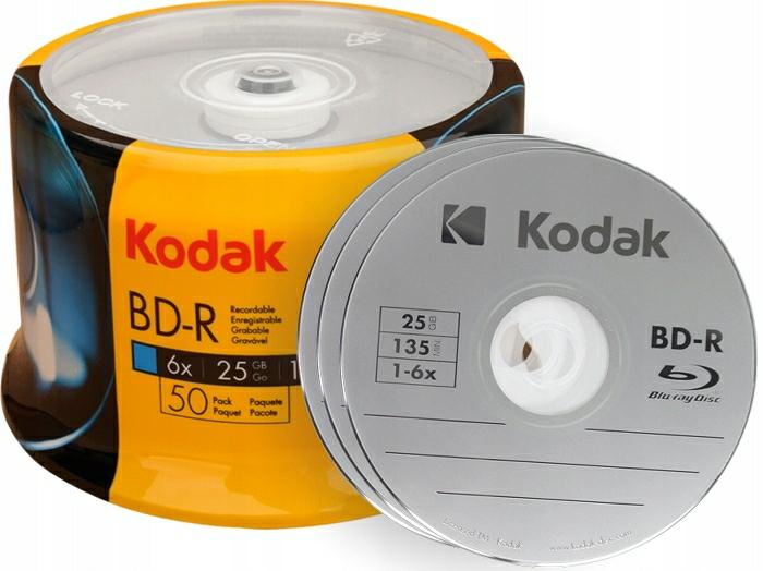 KODAK BD-R x6 25GB c-50 1110350 - Henryx24