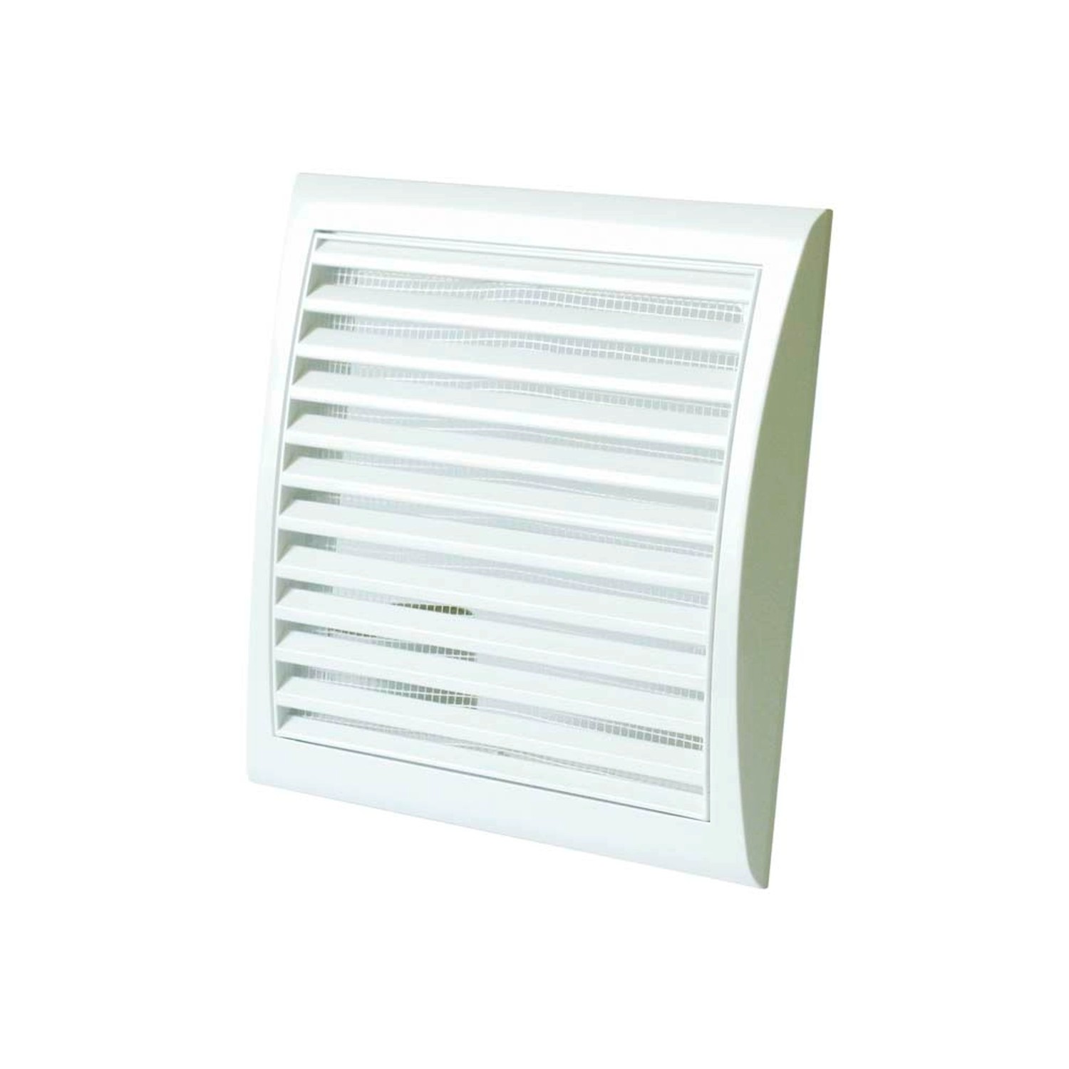 Vents Osłona z siatką 190 mm x 190 mm biała