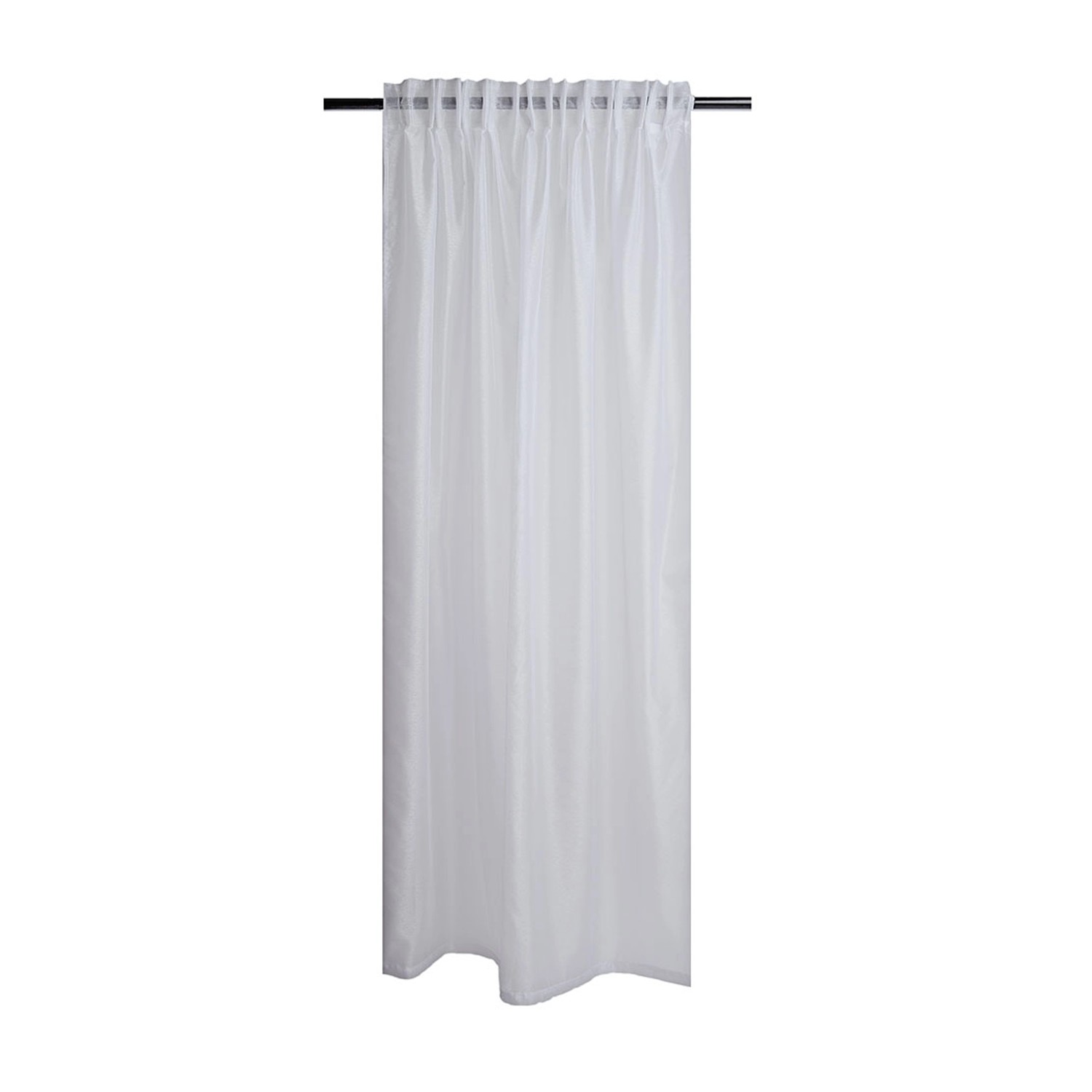 Firana Crystal Chic na taśmie 140 cm x 270 cm biała