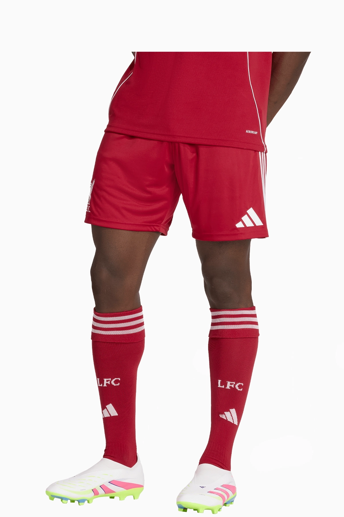 Spodenki adidas Liverpool FC 25/26 Domowe - Czerwony