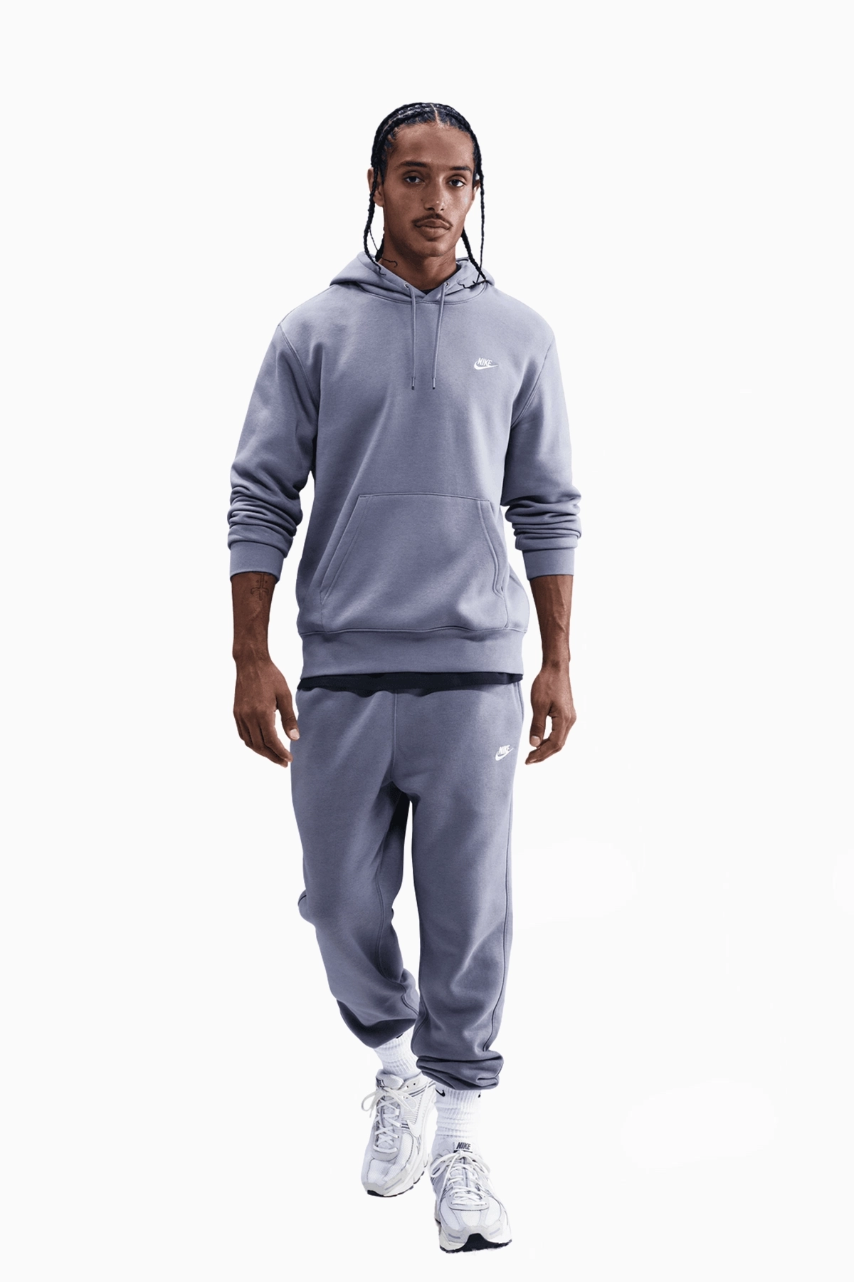 Bluza z kapturem Nike Club - Fioletowy