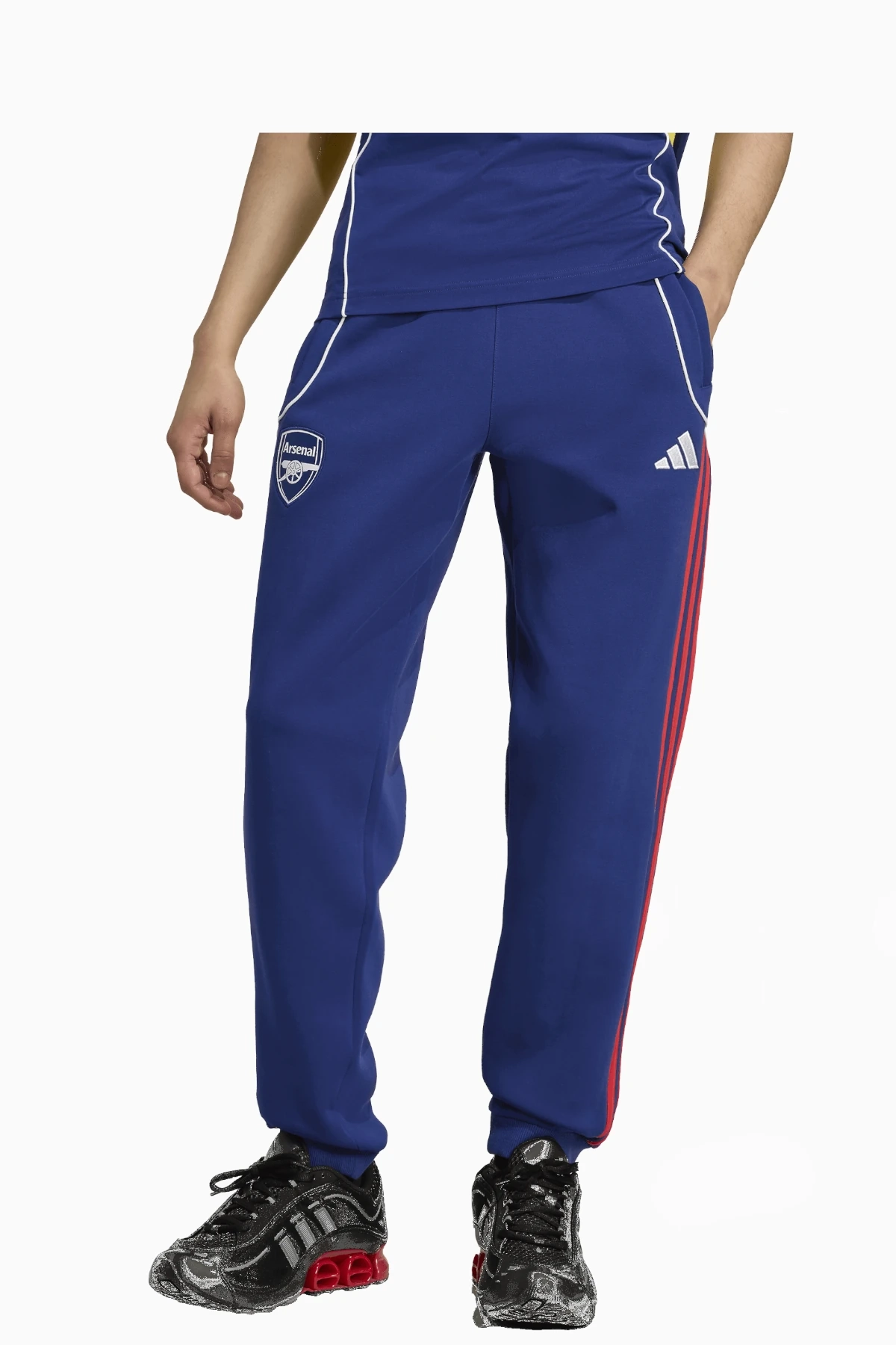 Spodnie adidas Arsenal FC 25/26 Doubleknit Pant - Niebieski