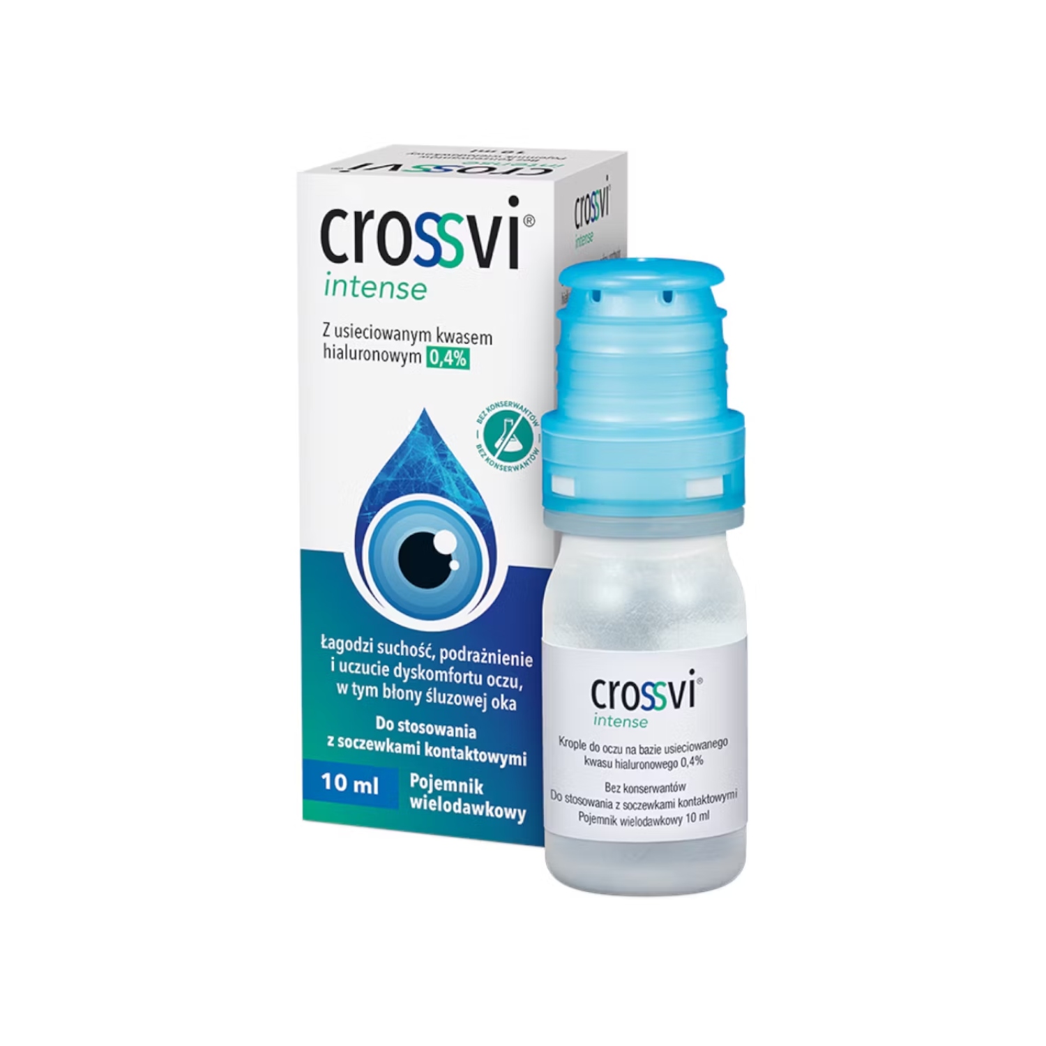Crossvi intense, krople do oczu, 10 ml