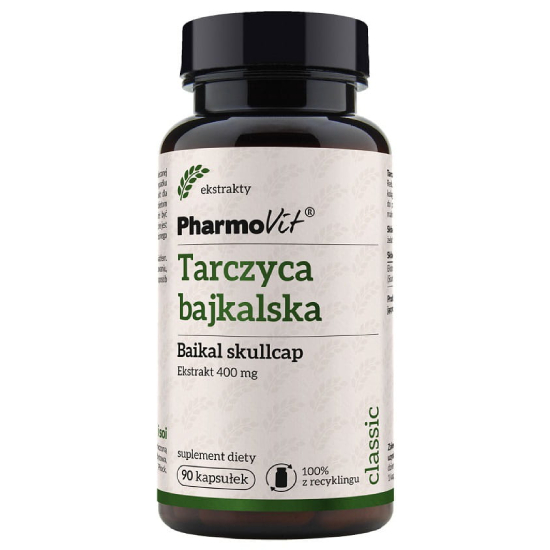 Pharmovit tarczyca bajkalska, 90 kapsułek