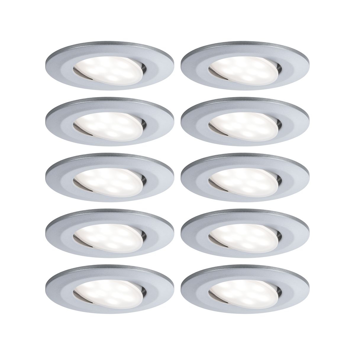 Paulmann Calla lampa do zabudowy 10x6W chrom mat 99923