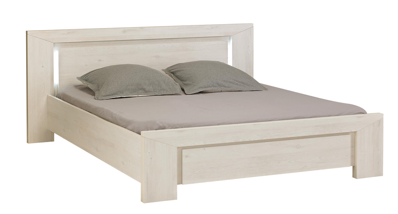 Designerskie łóżko Sarlat medium, white cherry