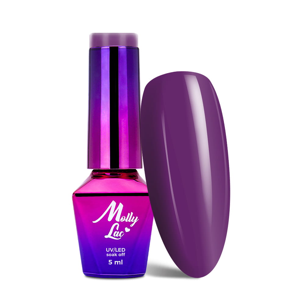 Lakier hybrydowy LED/UV Gel Polish MollyLac AntiDepressant Nr 492 Magnetique 5 ml