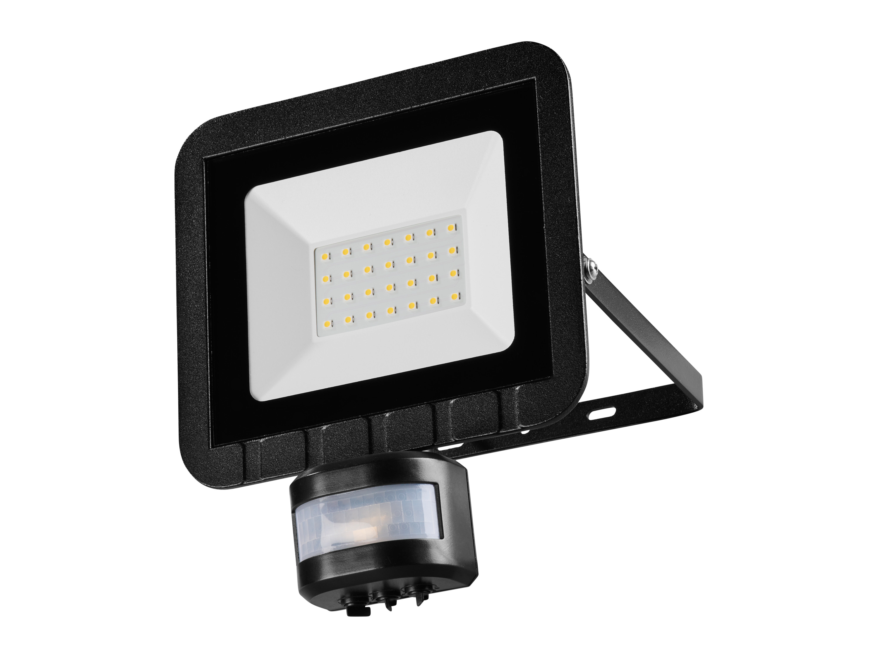 Livarno home Reflektor LED z czujnikiem ruchu, 24 W Czarny