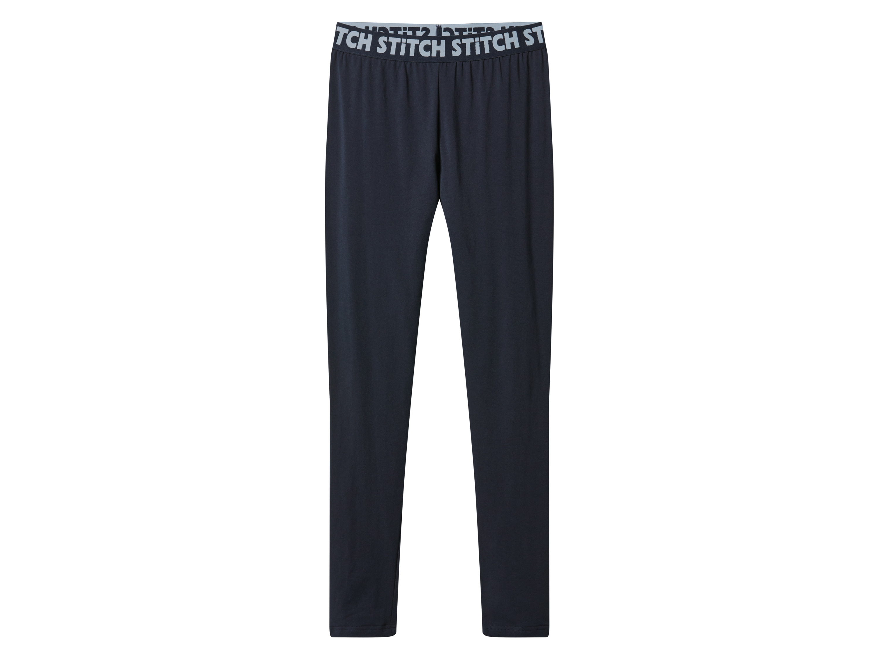 Legginsy damskie z bawełną Ciemnoniebieski, XS 32/34