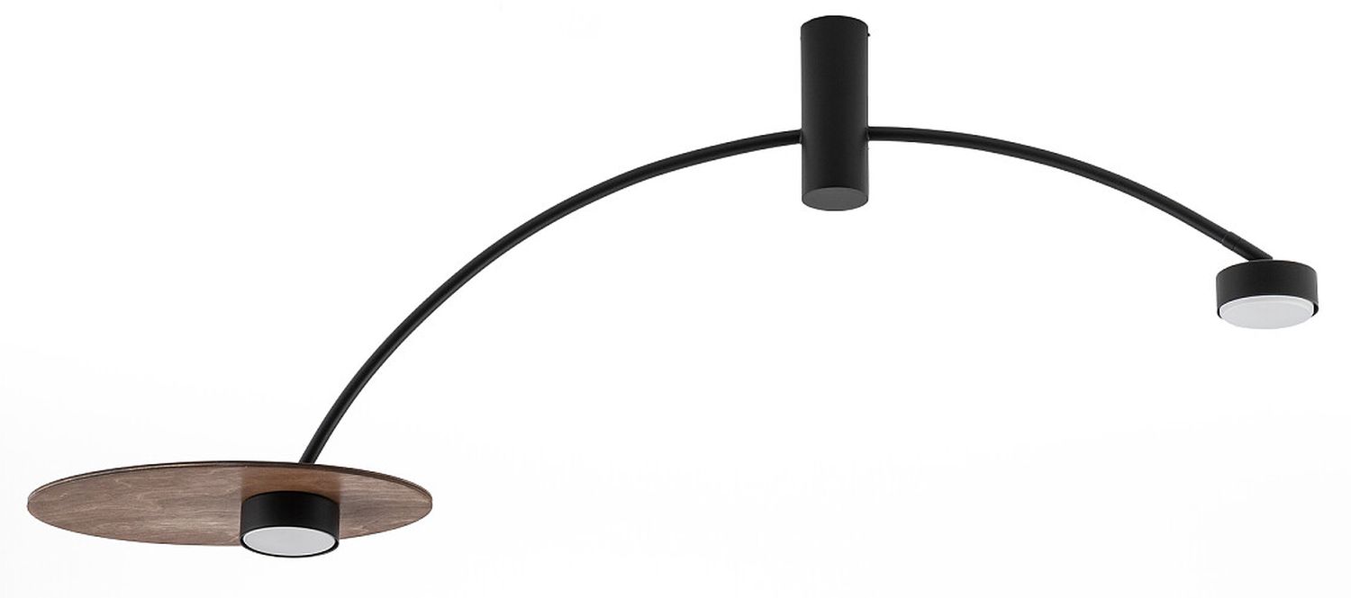 Darmowa Dostawa - Lampa podsufitowa 2x8 W czarna Nowodvorski Lighting Heft 10356