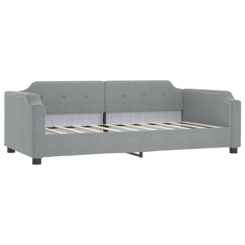 Łóżko dzienne WaszeMeble 80x200 cm jasnoszare WM-354200 1 szt.
