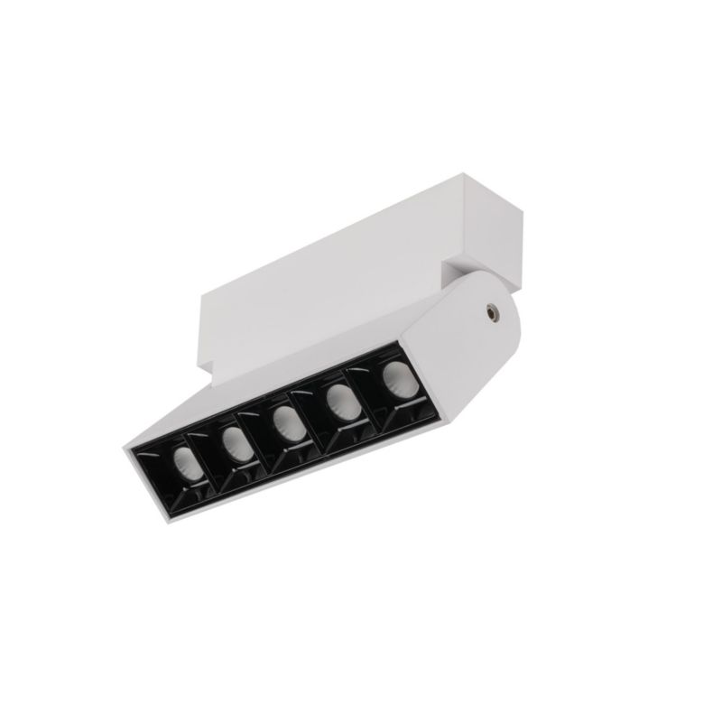Spot sufitowy Nowodvorski Lighting Focus biało-czarny LED 10W 4000K 600lm IP20 aluminium - 1 szt.